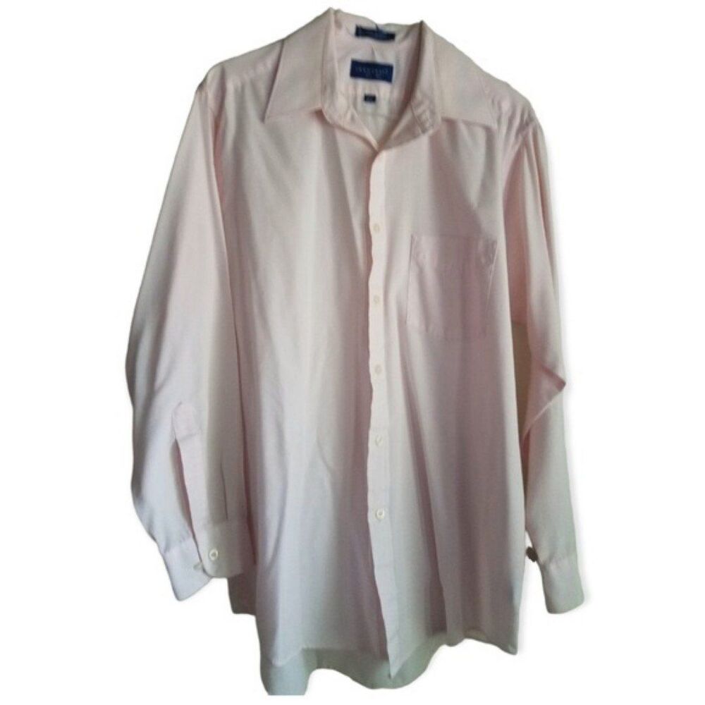 Towncraft Men's Pink Dress Shirt, 15-1/2", …